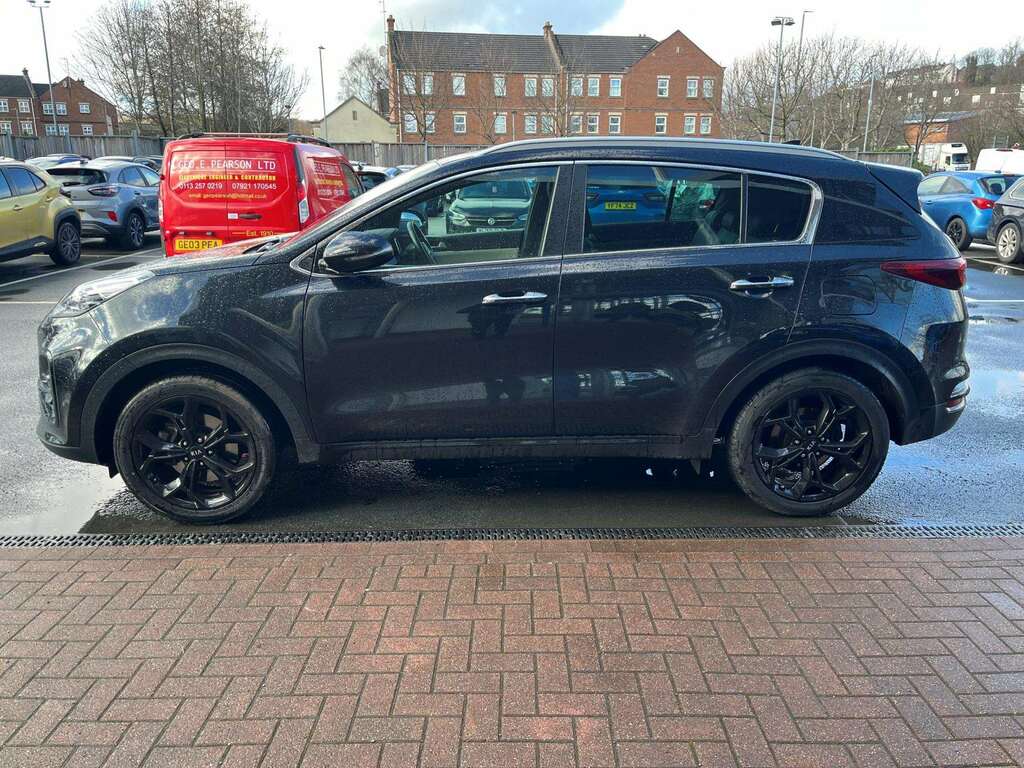 Kia Sportage 1.6 Crdi Mhev Gt-line Suv Hybrid Black #4