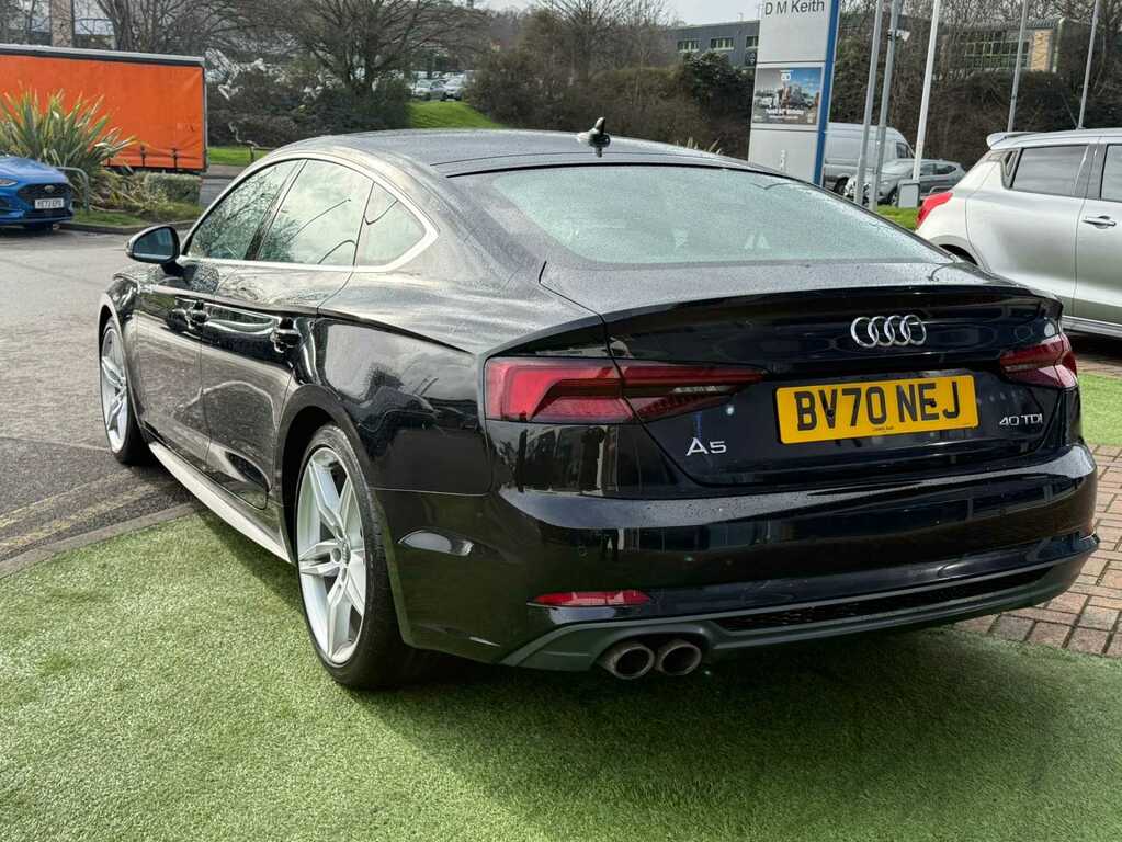 Audi A5 2.0 Tdi 40 S Line Sportback S Tronic Eu Black #2