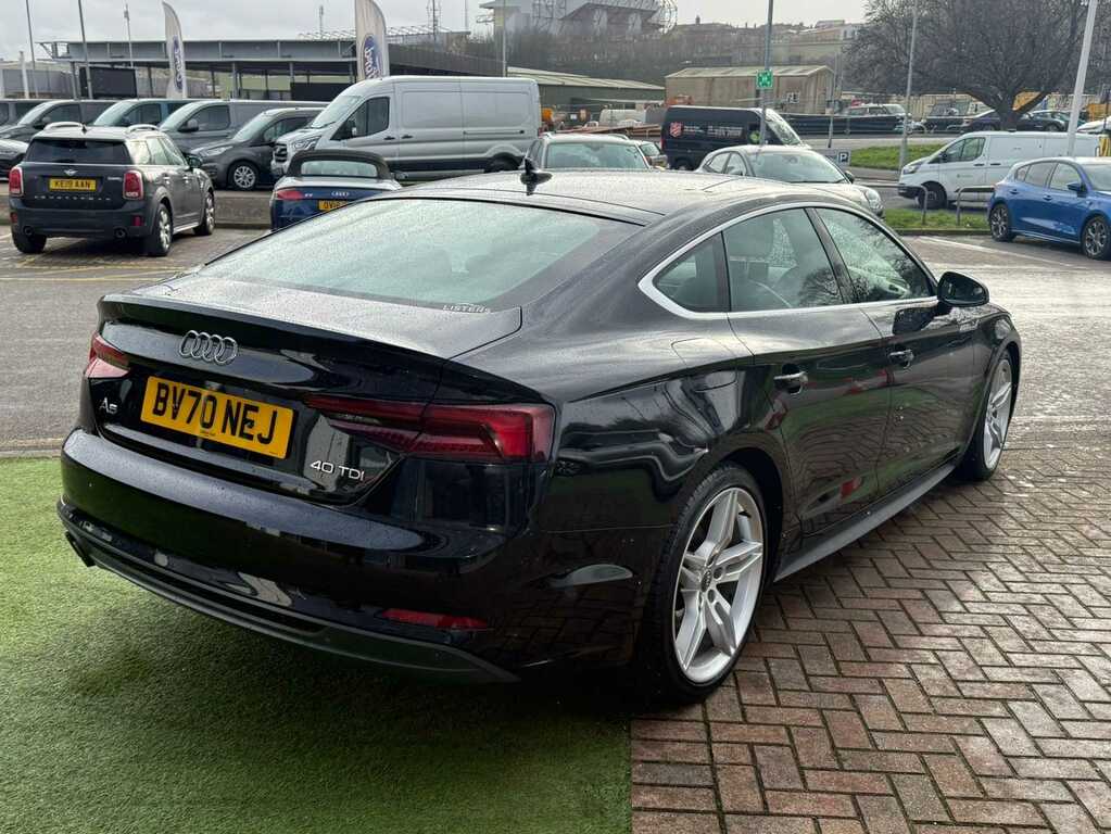 Audi A5 2.0 Tdi 40 S Line Sportback S Tronic Eu Black #4