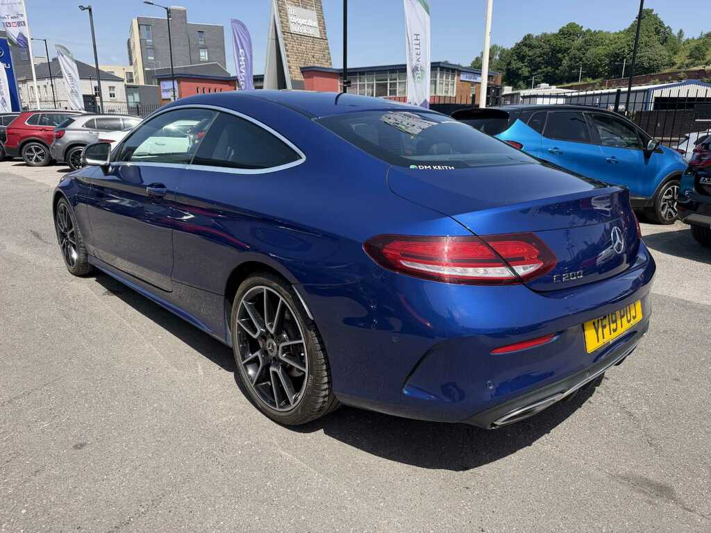 Mercedes-Benz C Class C200 Amg Line 9G-tronic Blue #5