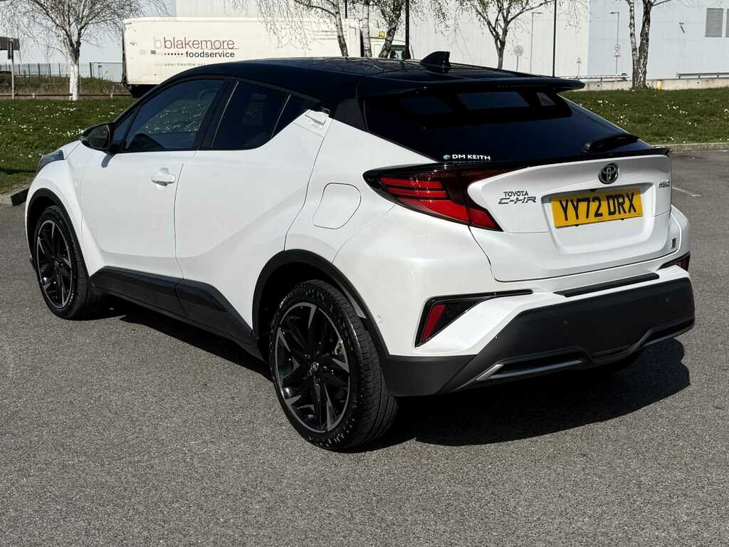 Toyota C-Hr 1.8 Hybrid Gr Sport Cvt White #5