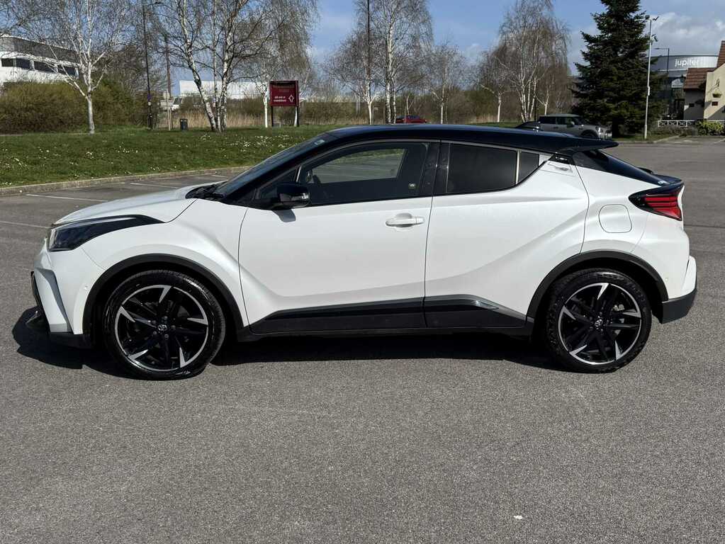 Toyota C-Hr 1.8 Hybrid Gr Sport Cvt White #4