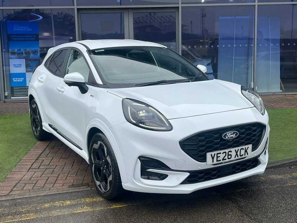 Ford Puma 1.0 Ecoboost Hybrid Mhev St-line X White