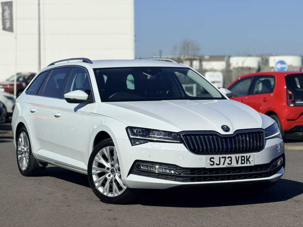 Skoda Superb 2.0 Tdi Cr Se L Dsg White