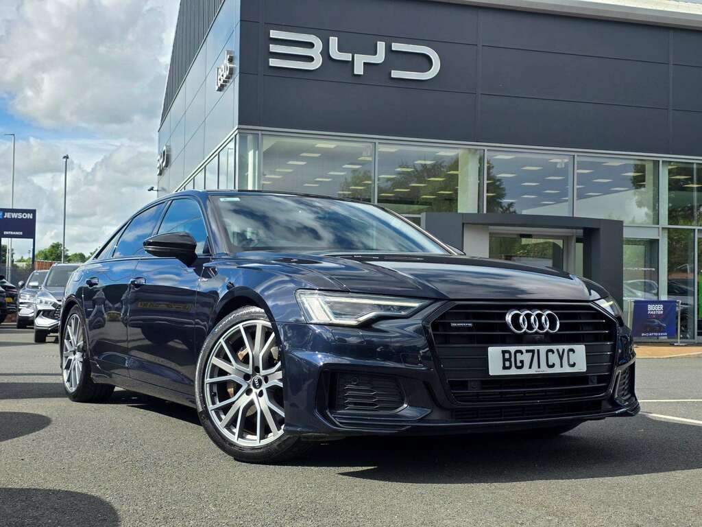 Audi A6 Saloon Sln Blk Ed 50Tfsi E Qu Blue