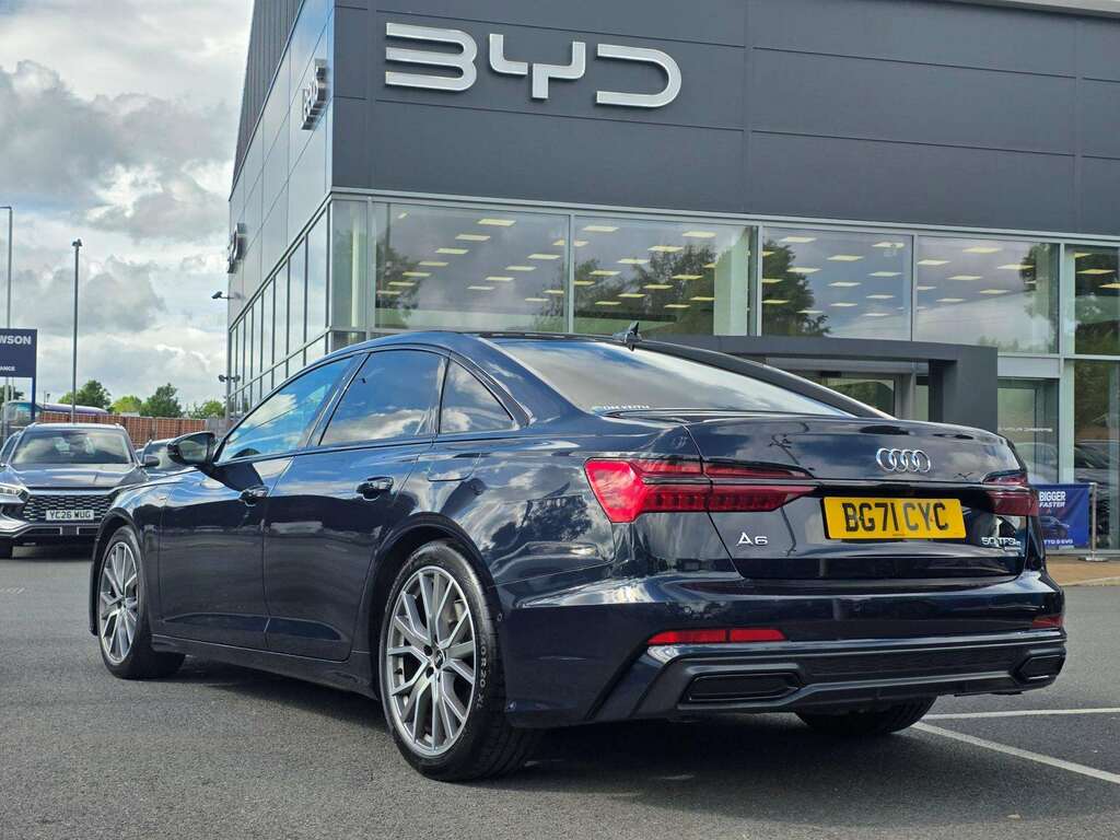 Audi A6 Saloon Sln Blk Ed 50Tfsi E Qu Blue #3