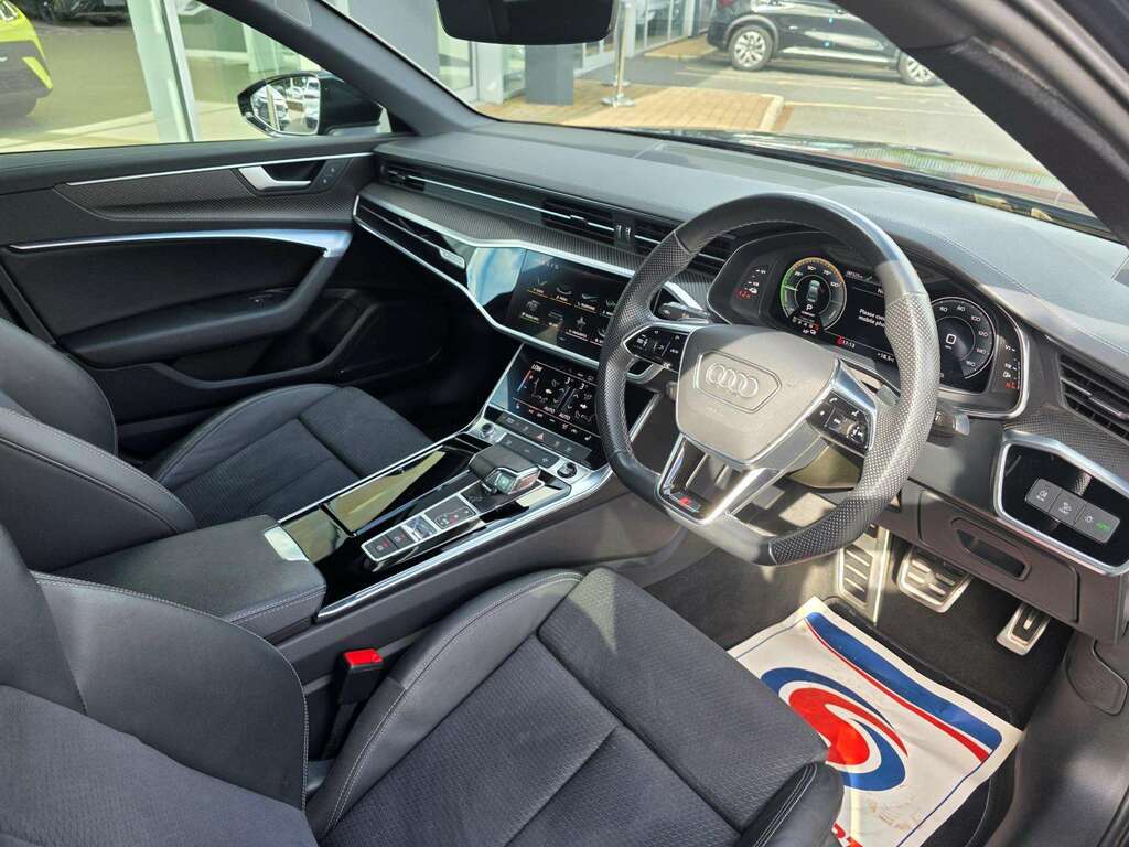 Audi A6 Saloon Sln Blk Ed 50Tfsi E Qu Blue #6