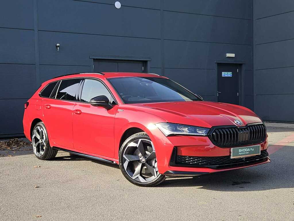 Skoda Superb Superb Estate Sportline 1.5 Tsi Iv 204 Ps Dsg 2026 Red
