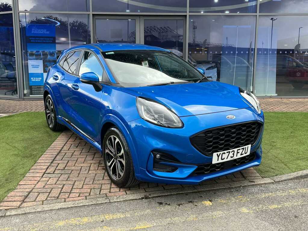 Ford Puma 1.0 Ecoboost Hybrid Mhev St-line Blue