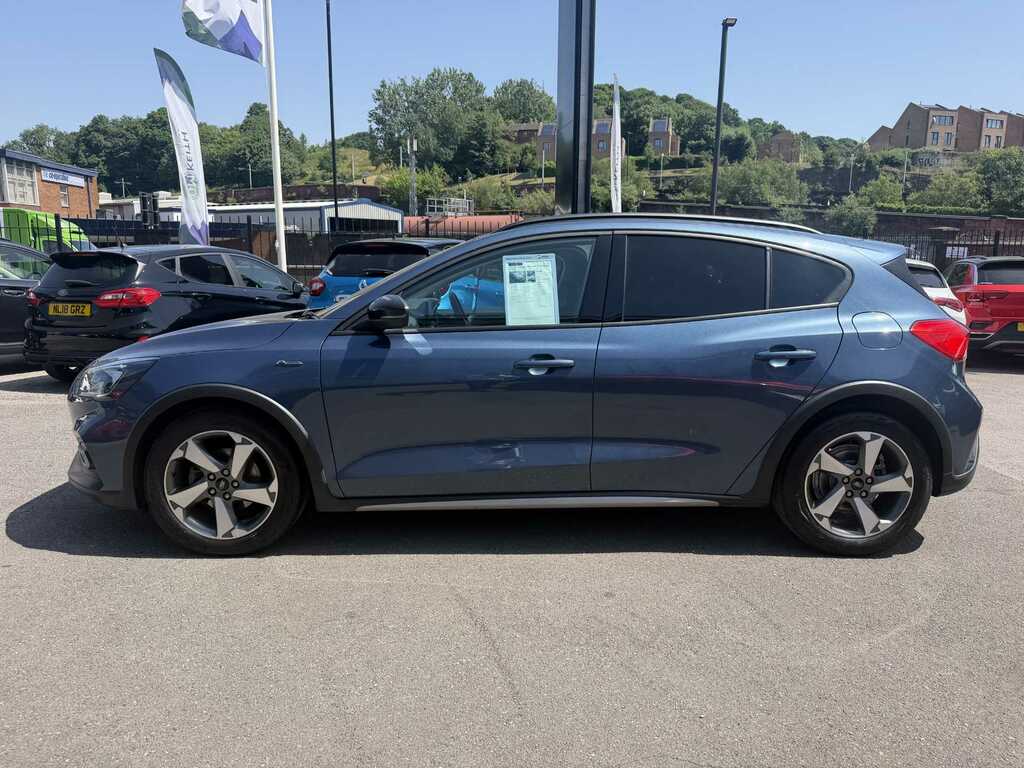 Ford Focus 1.0 Ecoboost Hybrid Mhev 125 Active Edition KO21ZFG Blue #4
