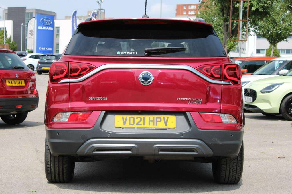 SsangYong Korando 1.6 D Ultimate Red #5