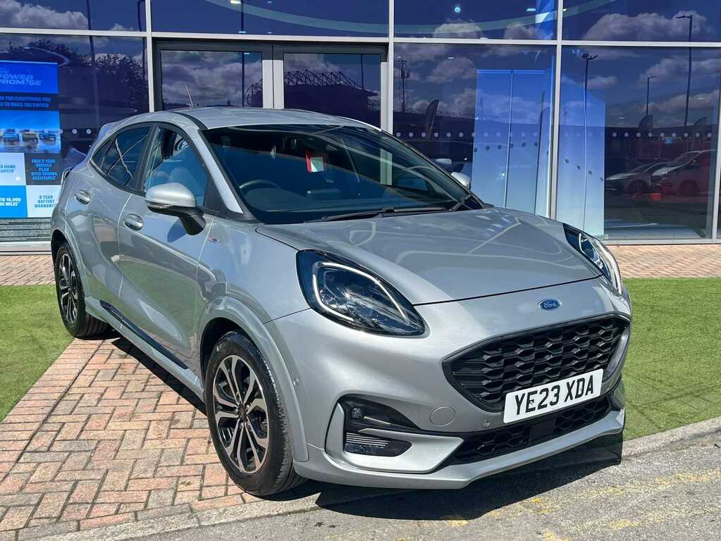 Ford Puma 1.0 Ecoboost Hybrid Mhev St-line YE23XDA Silver