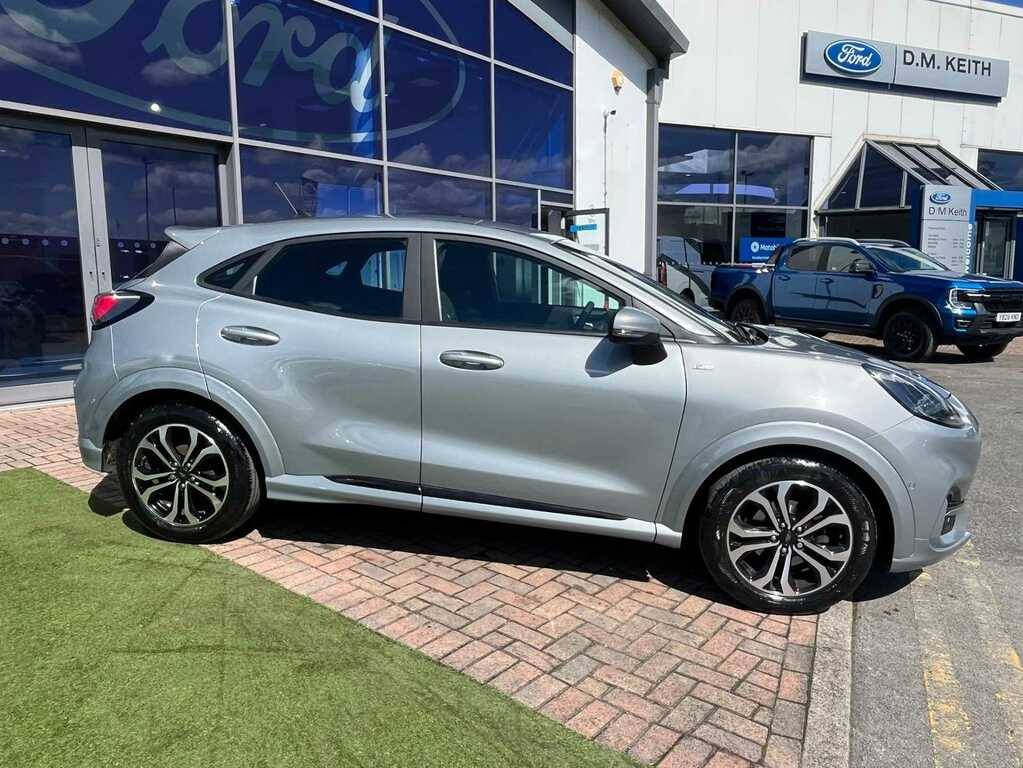 Ford Puma 1.0 Ecoboost Hybrid Mhev St-line YE23XDA Silver #2