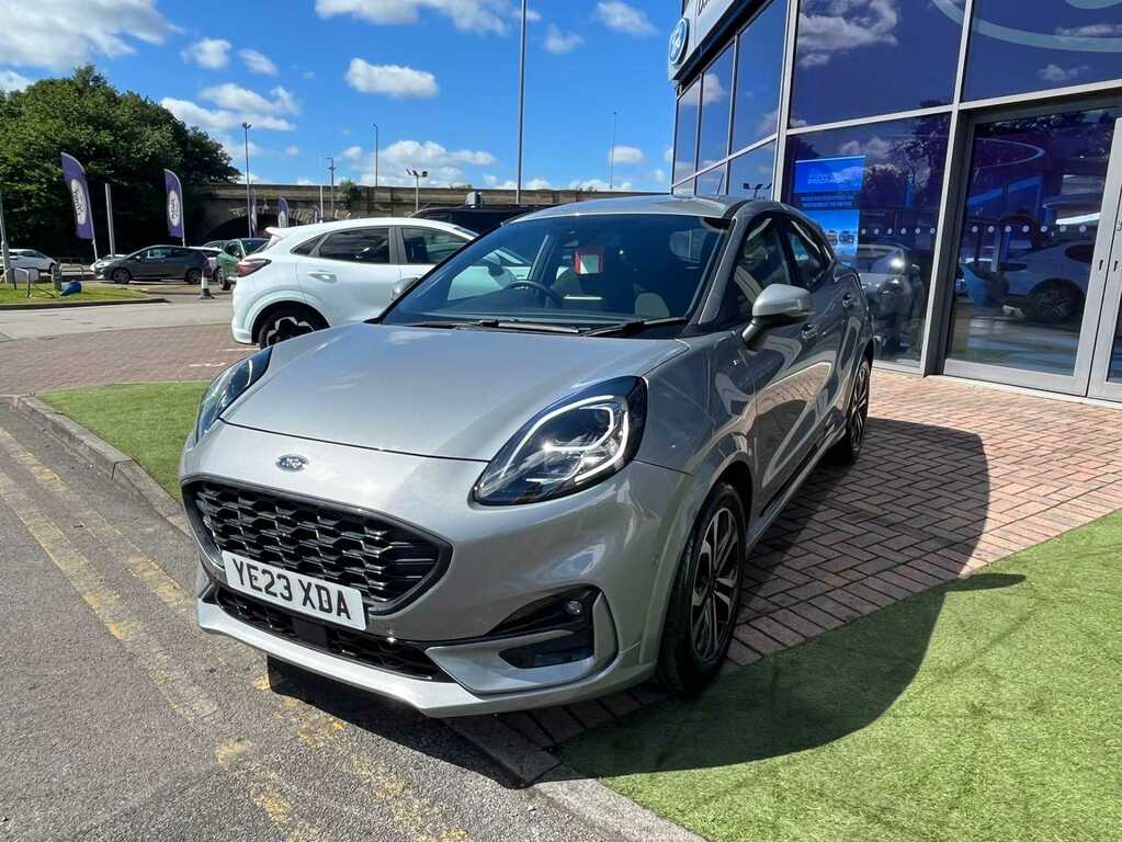 Ford Puma 1.0 Ecoboost Hybrid Mhev St-line YE23XDA Silver #4