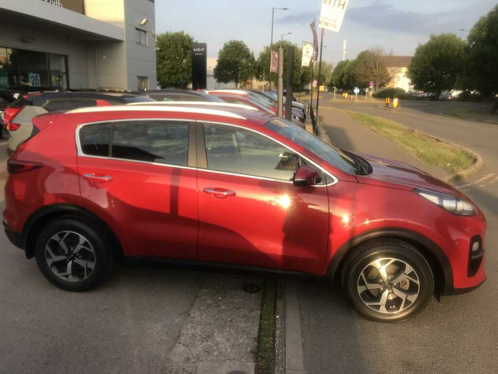 Kia Sportage 1.6 Crdi 48V Isg 2 Red #4