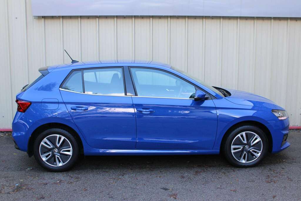 Skoda Fabia 1.0 Tsi 110 Se L Dsg Blue #5