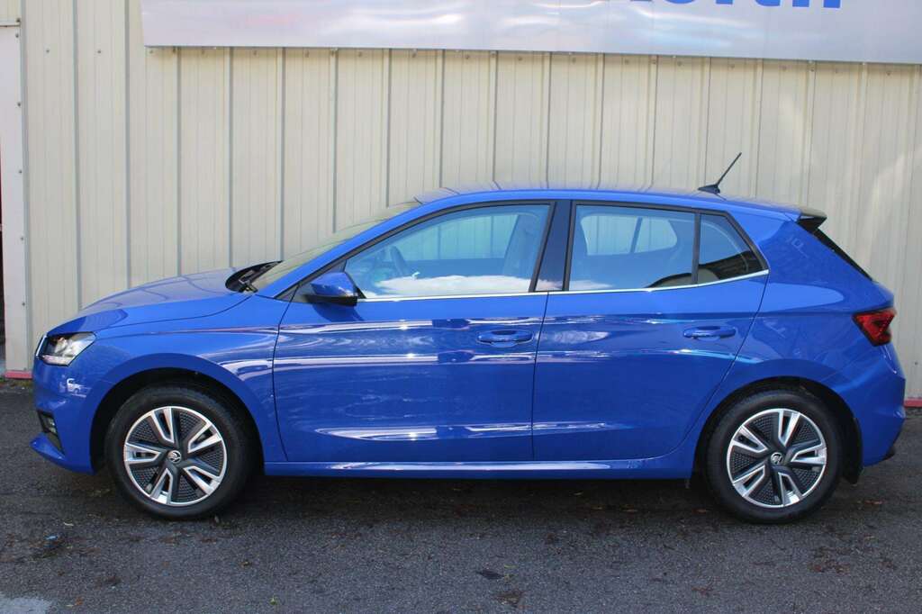 Skoda Fabia 1.0 Tsi 110 Se L Dsg Blue #4