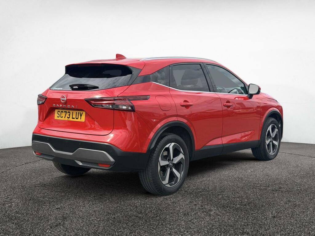 Nissan Qashqai 1.3 Dig-t Mh N-connecta SC73LUY Red #4