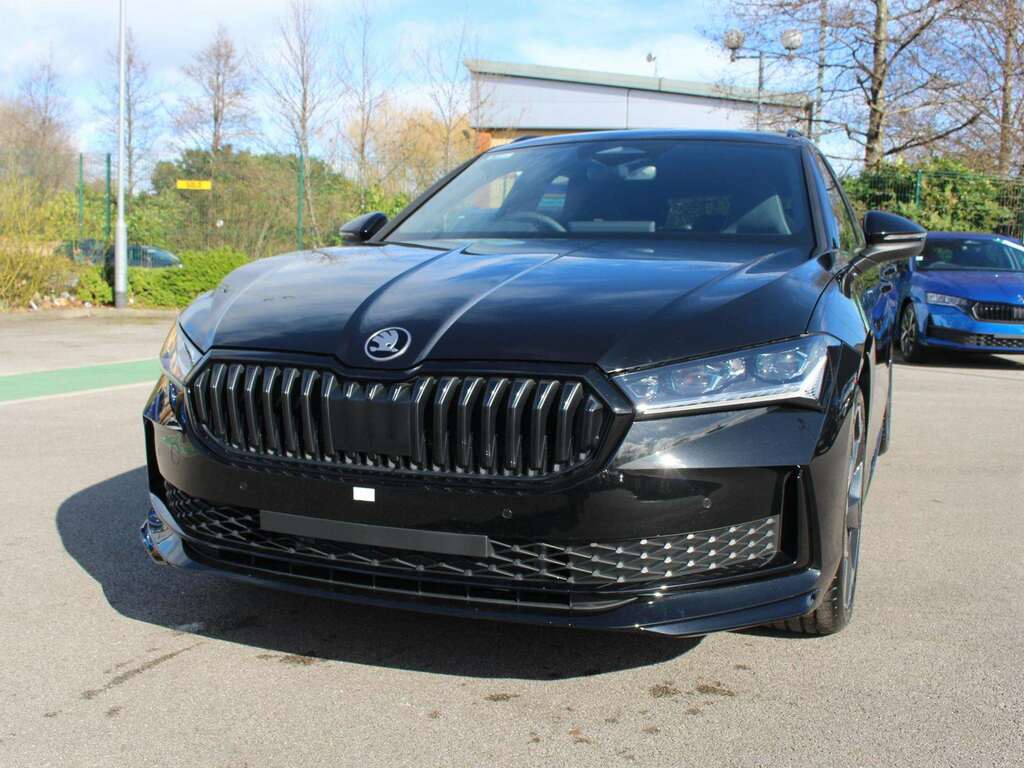 Skoda Superb Se L Blue #7