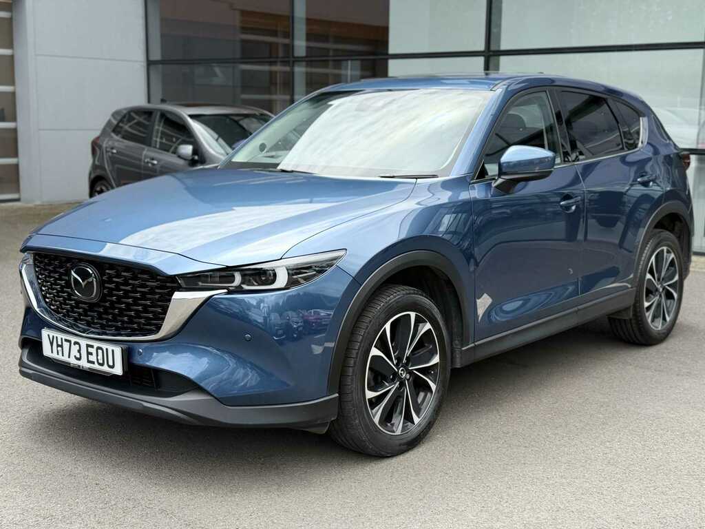 Mazda CX-5 2.2D 184 Exclusive-line Awd YH73EOU Blue #3