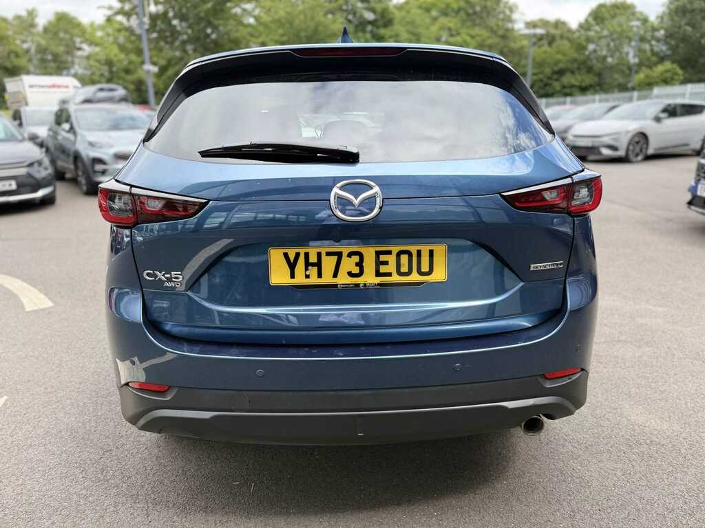 Mazda CX-5 2.2D 184 Exclusive-line Awd YH73EOU Blue #6