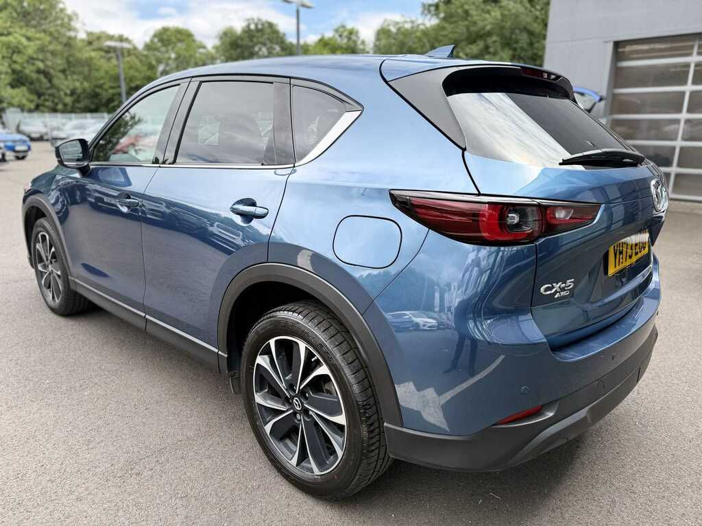 Mazda CX-5 2.2D 184 Exclusive-line Awd YH73EOU Blue #5