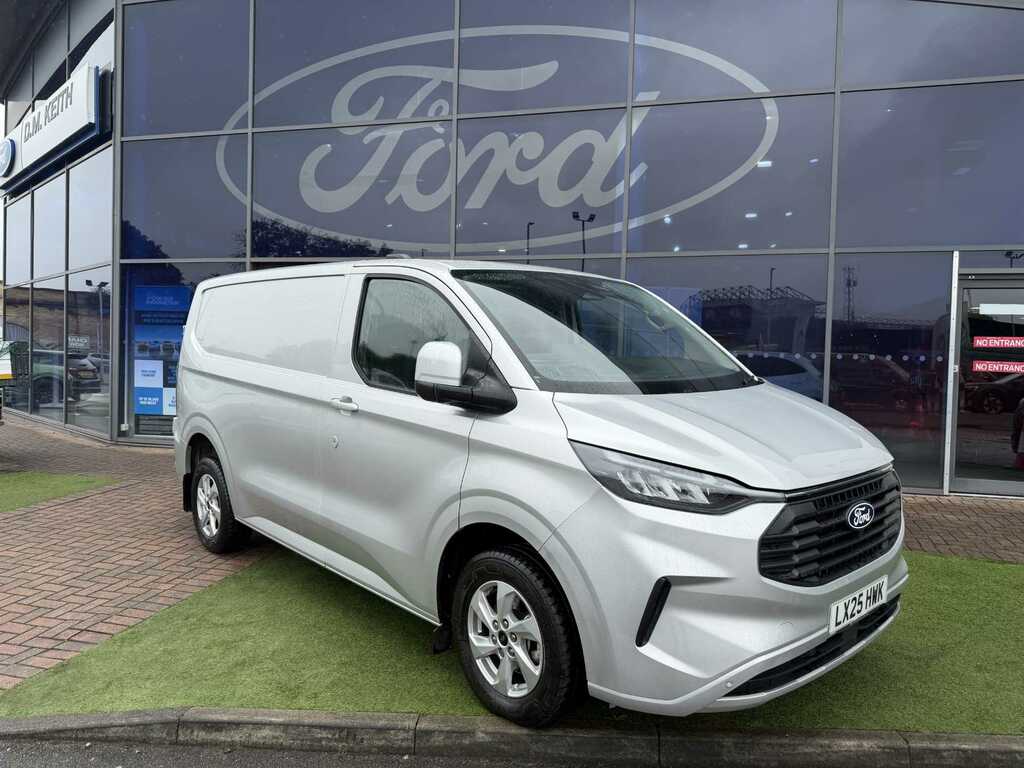 Ford Transit Custom 2.0 Ecoblue 136Ps H1 Van Limited Silver