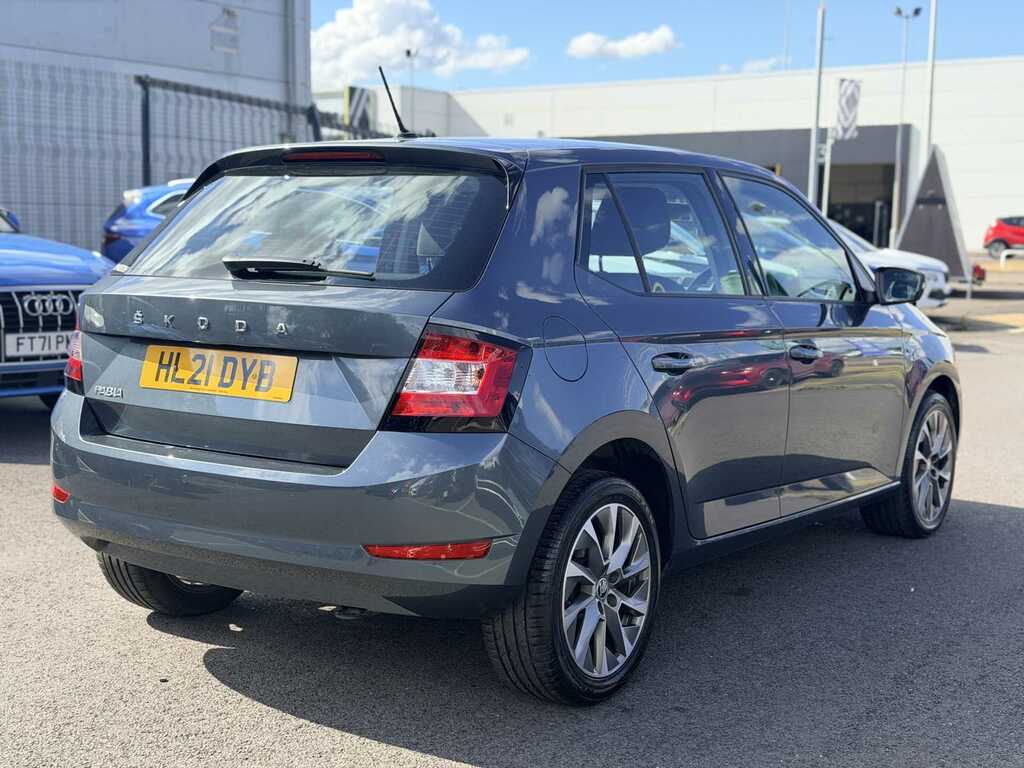 Skoda Fabia 1.0 Tsi Se Drive Hatchback Dsg Euro 6 Grey #4
