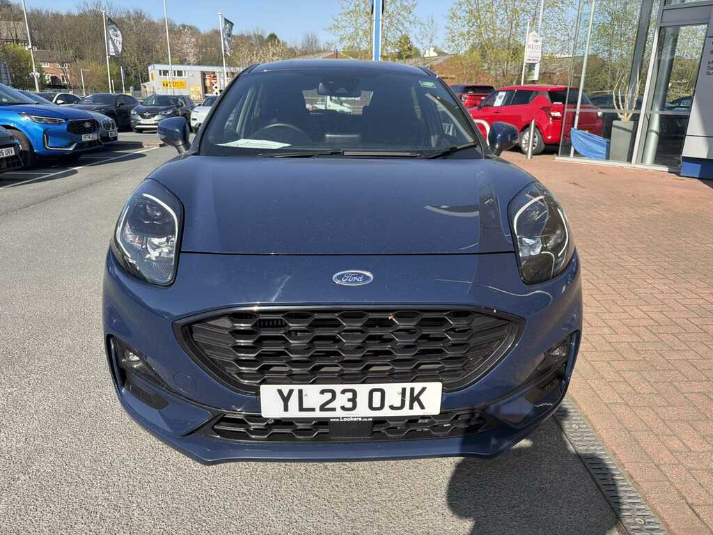 Ford Puma 1.0 Ecoboost Hybrid Mhev St-line YL23OJK Blue #2
