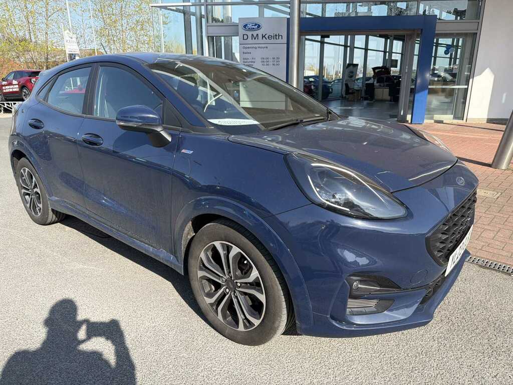 Ford Puma 1.0 Ecoboost Hybrid Mhev St-line Blue