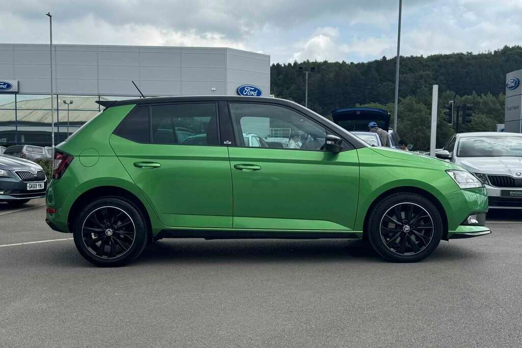 Skoda Fabia 1.0 Tsi 110 Monte Carlo OE70DXJ Green #4