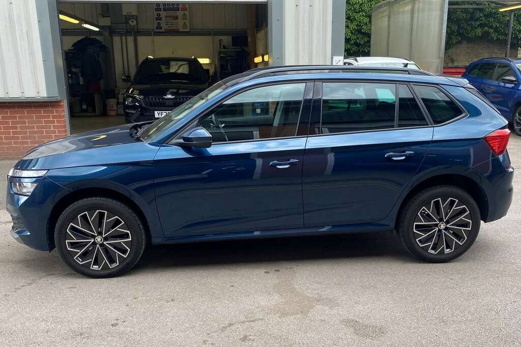 Skoda Kamiq 1.0 Tsi 110 Se Drive Blue #4