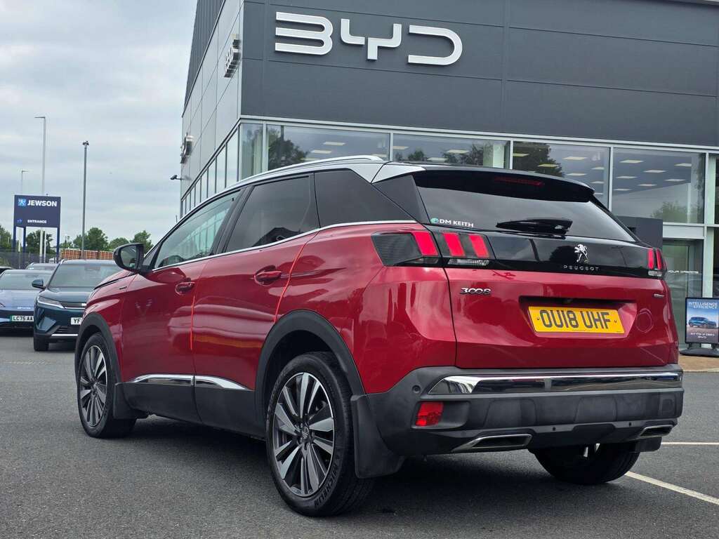 Peugeot 3008 1.6 Thp Gt Line Premium Eat6 Red #3