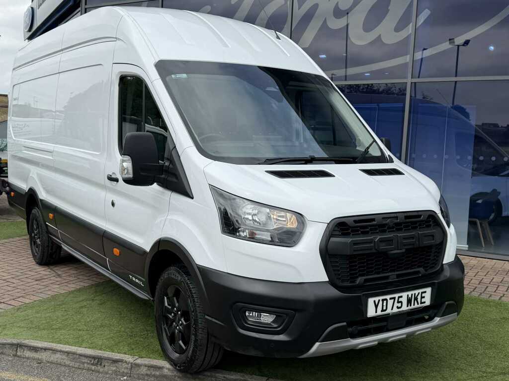 Ford Transit Custom 2.0 Ecoblue 130Ps H3 Trend Van YD75WKE White #2
