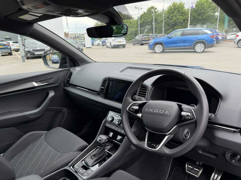 Skoda Karoq 1.5 Tsi Sportline Edition Dsg EO75XKL Blue #6