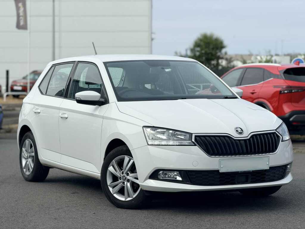 Skoda Fabia 1.0 Mpi 75 Se White