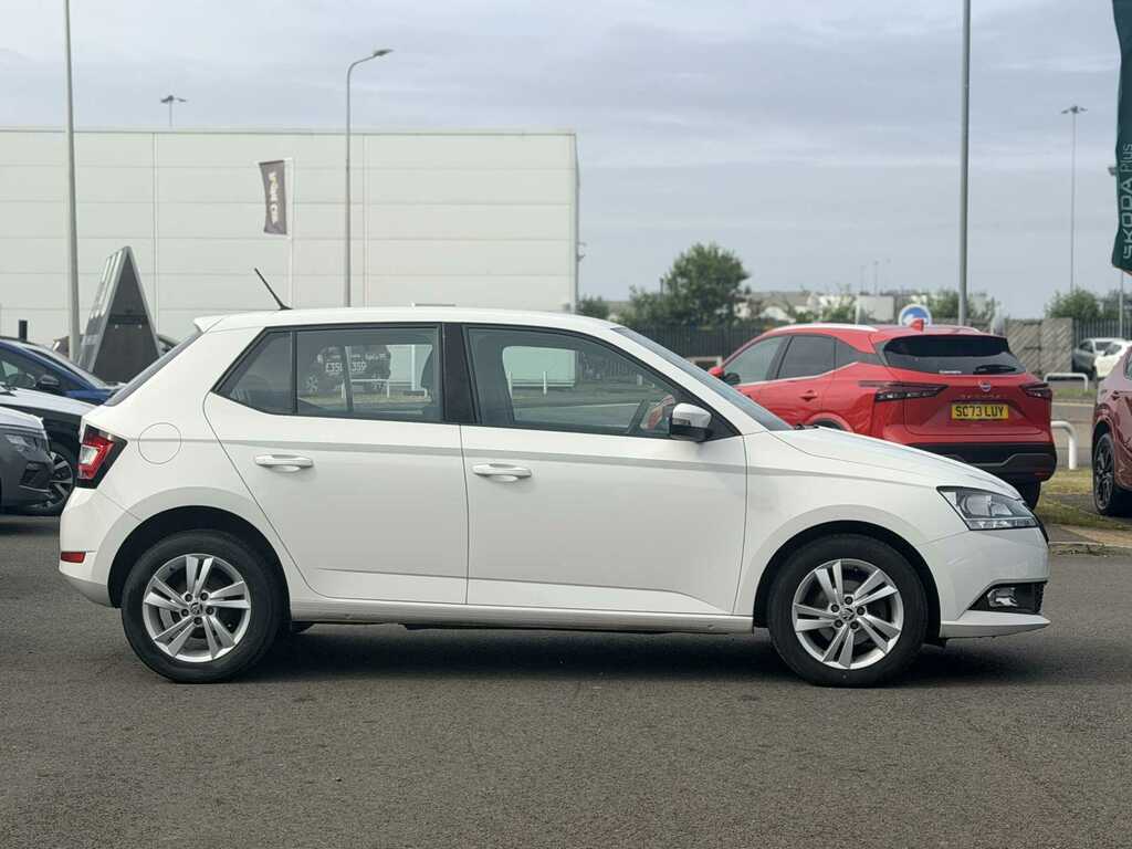 Skoda Fabia 1.0 Mpi 75 Se White #3