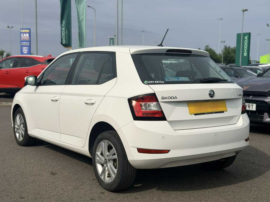 Skoda Fabia 1.0 Mpi 75 Se White #6