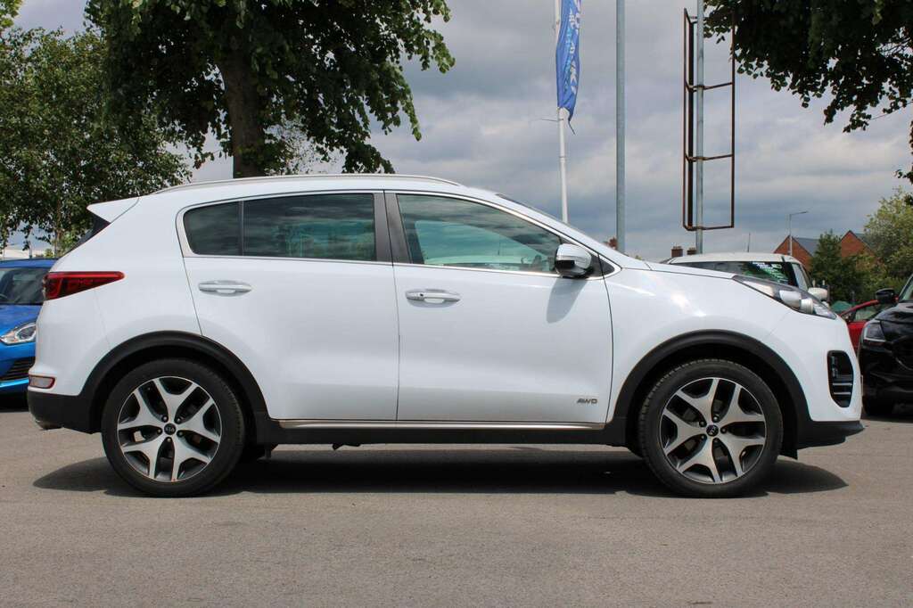 Kia Sportage 1.6T Gdi Gt-line Awd MW17TVV White #3