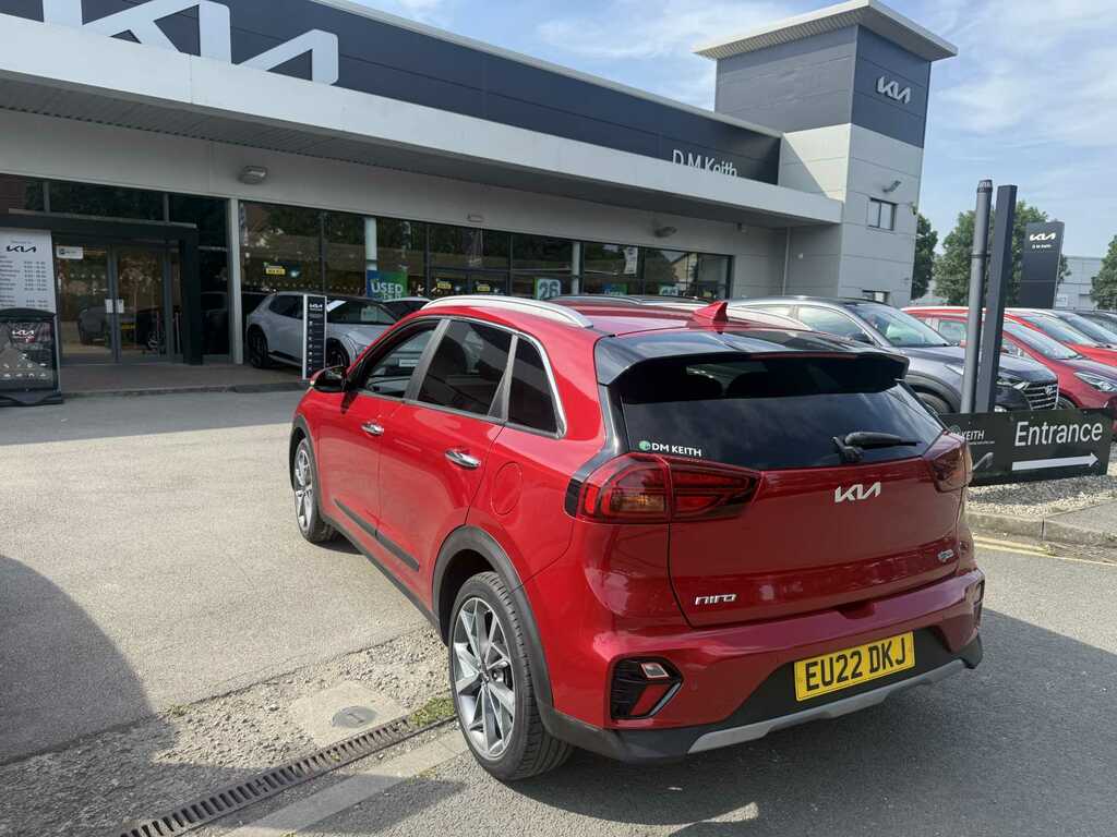 Kia Niro 1.6 Gdi Hybrid 3 Dct EU22DKJ Red #5