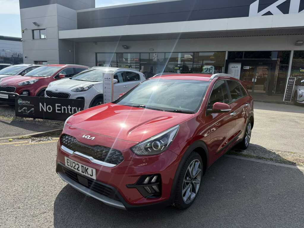Kia Niro 1.6 Gdi Hybrid 3 Dct EU22DKJ Red #3