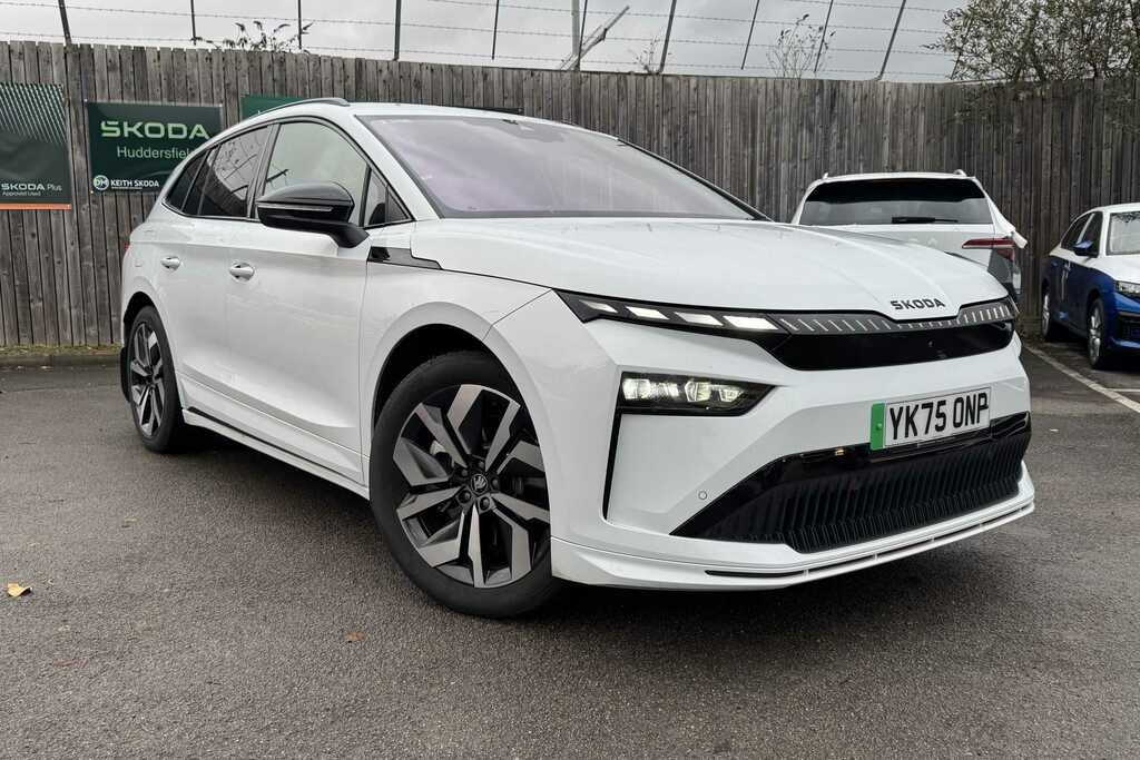 Skoda ENYAQ 210Kw 85 Sportline 82Kwh White