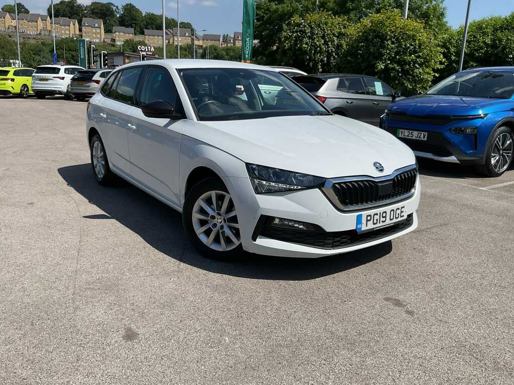 Skoda Scala 1.0 Tsi Se White