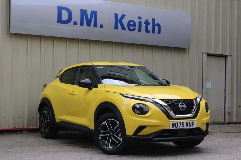 Nissan Juke 1.0 Dig-t N-connecta WO75KNP Yellow