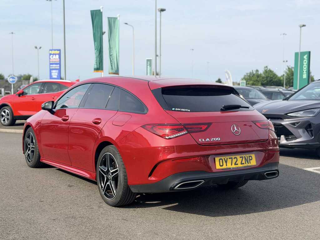 Mercedes-Benz CLA Class Cla 200 Amg Line Executive Tip OY72ZNP Red #3