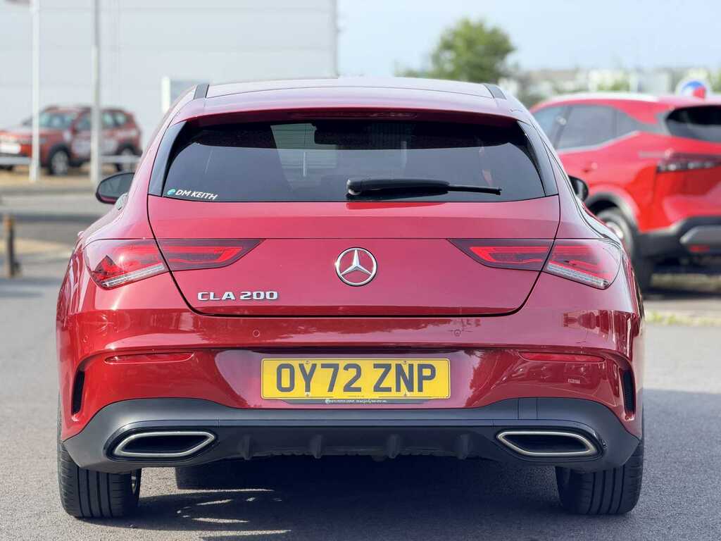 Mercedes-Benz CLA Class Cla 200 Amg Line Executive Tip OY72ZNP Red #4