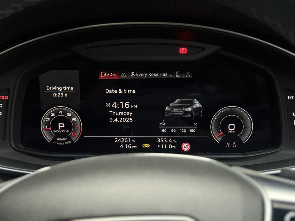 Audi A6 Saloon 45 Tfsi Quattro Black Ed S Tronic Tech Pack Grey #31