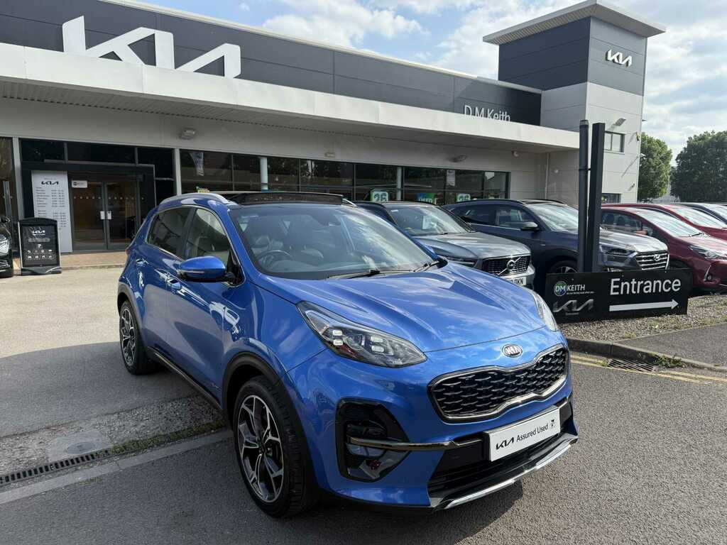 Kia Sportage 1.6T Gdi Gt-line S Dct Awd Blue