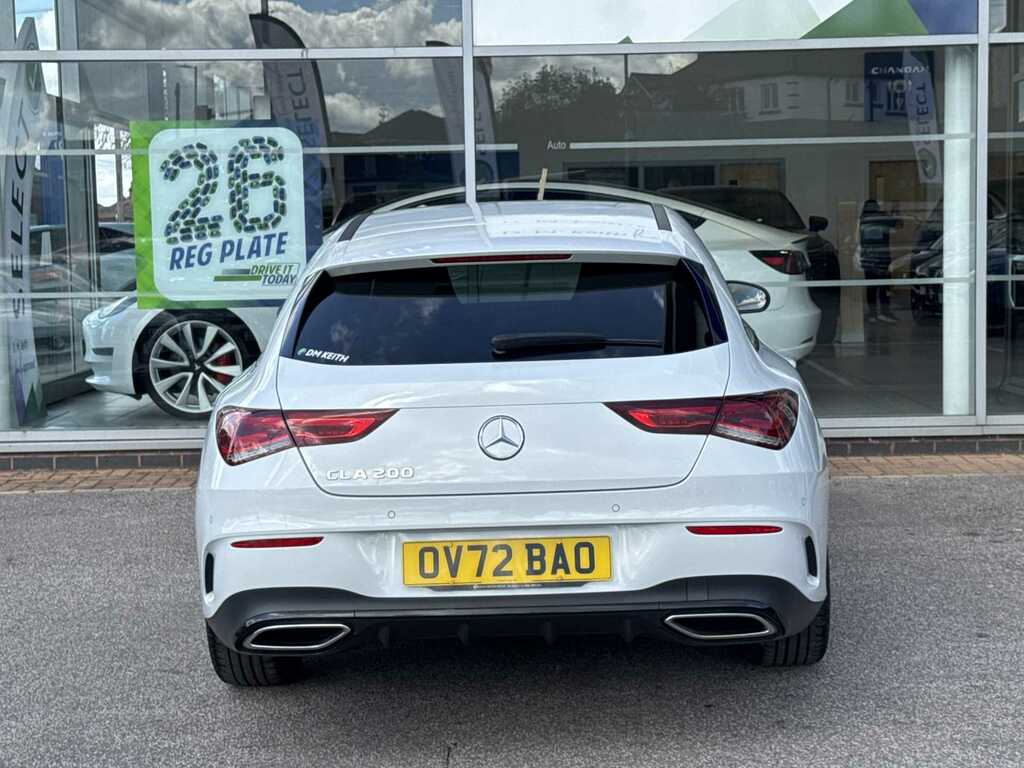 Mercedes-Benz CLA Class Cla 200 Amg Line Executive Tip White #6