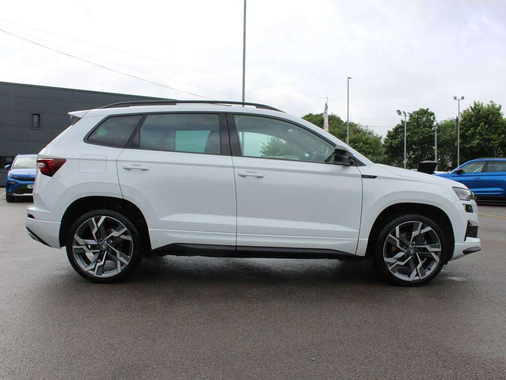 Skoda Karoq 1.5 Tsi Act Sportline Edition Suv Dsg E White #4